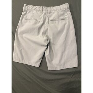 LIGHT GRAY PUMA GOLF MENS SHORTS SIZE 36